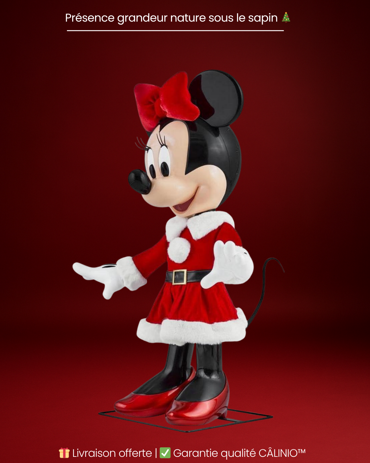 Figurine animée héroïne festive - Vue 2