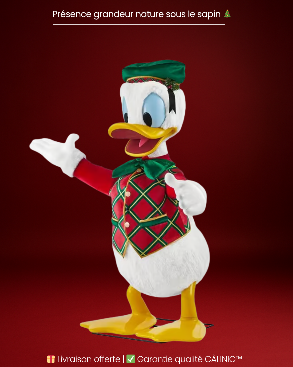 Figurine animée héros festif de Noël - Vue 2